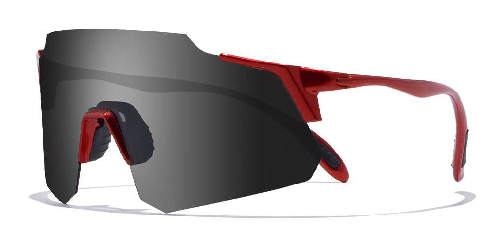 Randlose Revo Polarisierte professionelle MTB-Sportsonnenbrille