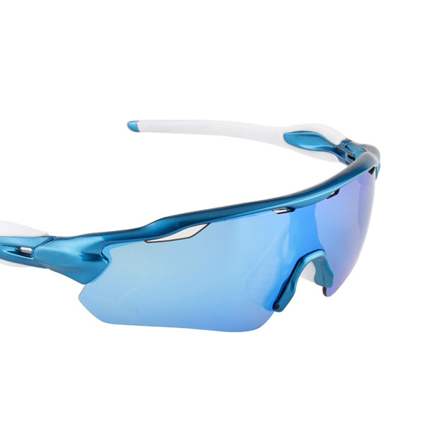 HD-Linse, halber Rahmen, winddicht, Sport-Radsport-Sonnenbrille – Bang Long