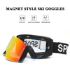 OTG-Zylinder, magnetischer UV-Schutz, modische Skibrille 