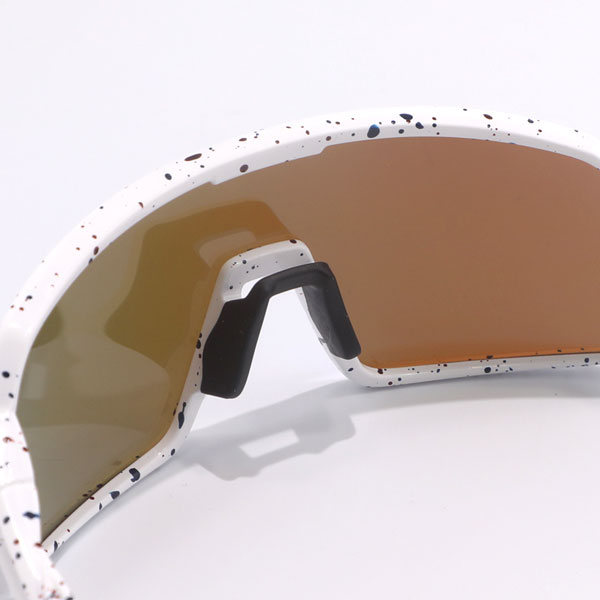 Vollformat-Radsport-Sonnenbrille mit verspiegelten Gläsern – Bang Long