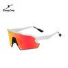 OEM Anti-Fog-Unisex-Sportsonnenbrille mit Spiegelglas zum Radfahren