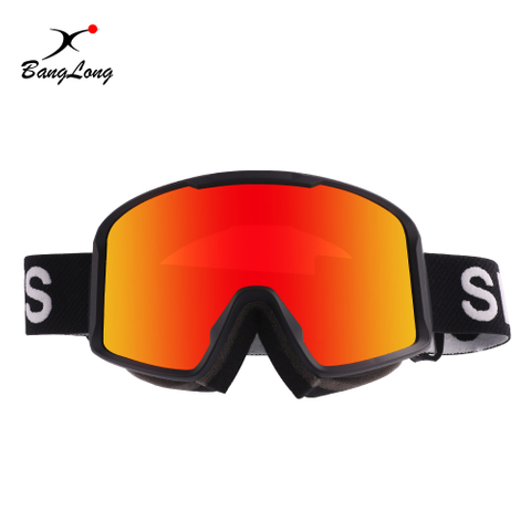 Farbenfrohe, erstklassige Individualisierungs-Skibrille zum Snowboarden