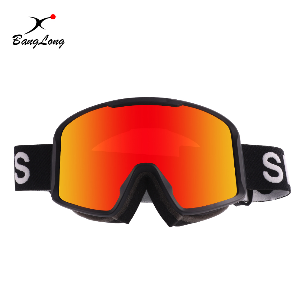 Farbenfrohe, erstklassige Individualisierungs-Skibrille zum Snowboarden