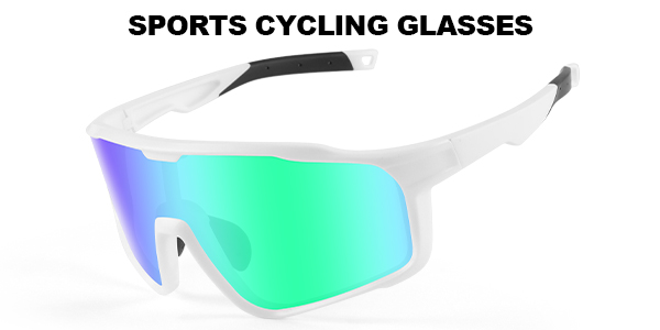 Vollformat-MTB-verspiegelte, polarisierte, individuelle Sport-Sonnenbrille – Bang Long