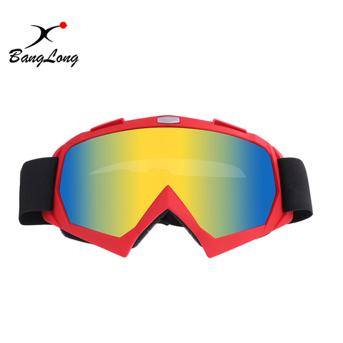 Reflektierende Off-Road-Motocross-Brille in Farbe