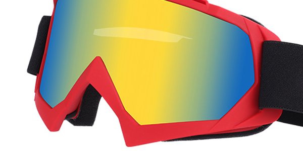 Reflektierende Off-Road-Motocross-Brille in Farbe – Bang Long