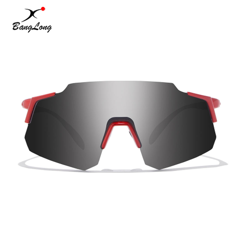 Randlose Revo Polarisierte professionelle MTB-Sportsonnenbrille