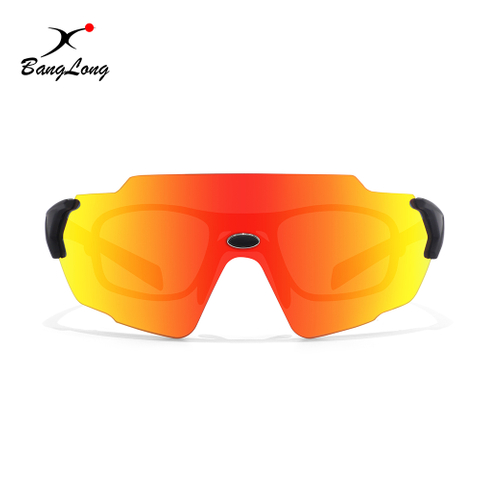 Randlose neue Design-Mode-Sport-Sonnenbrille für Radfahren, Baseball