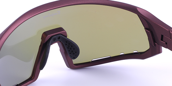 Mountainbike verspiegelt mit Vollrahmen-Sportsonnenbrille – Bang Long