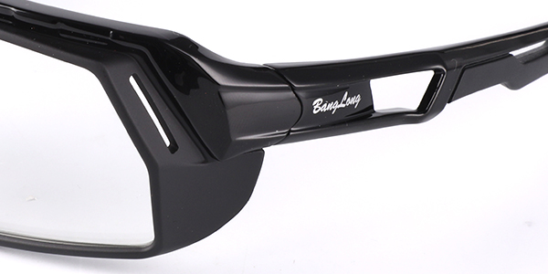 Verspiegelte Fahrrad-Sportsonnenbrille im Korrektionsstil – Bang Long