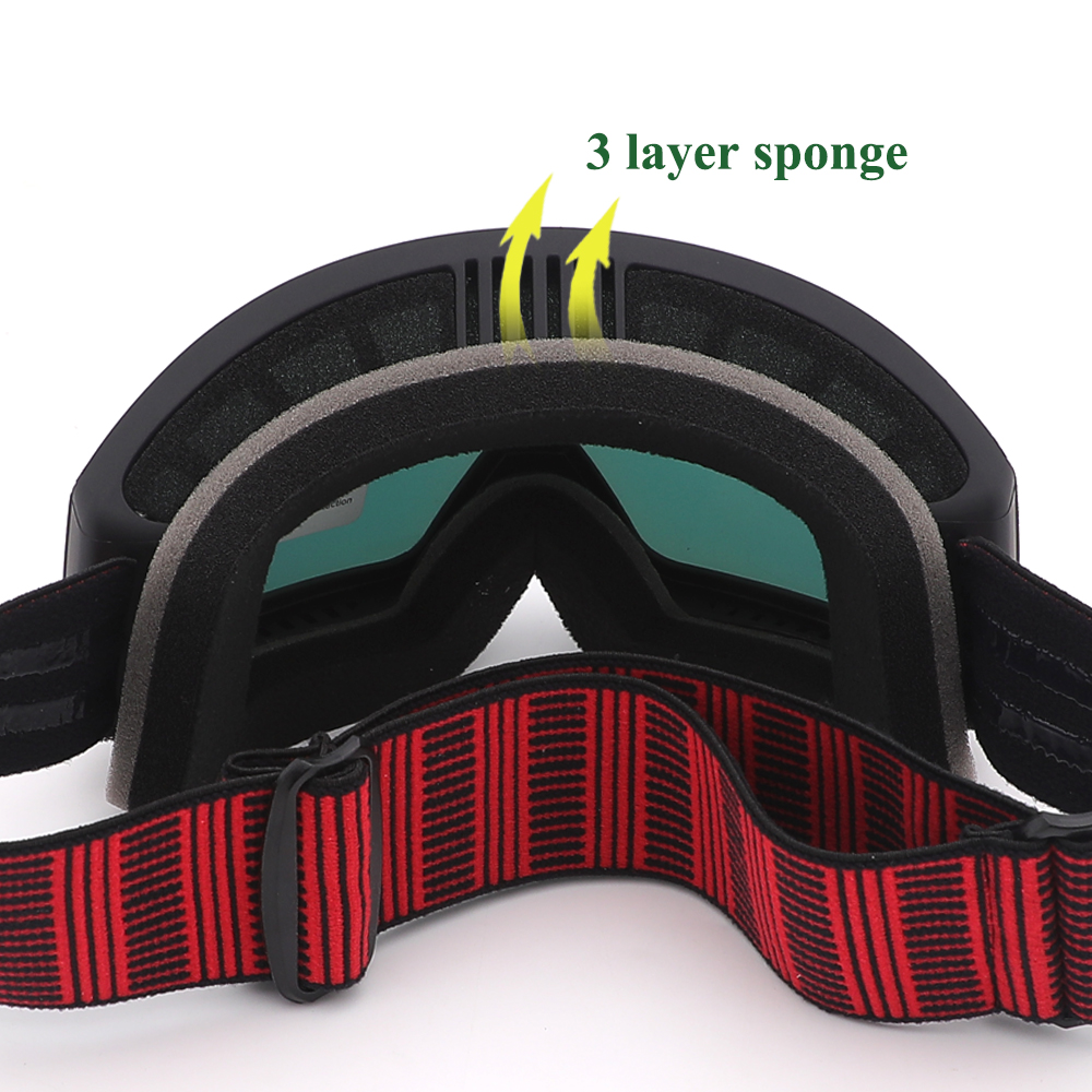 Antibeschlag-UV-Schutz-Design-Skibrille – Bang Long