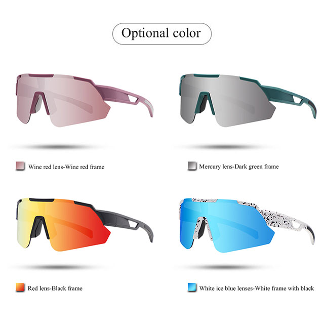 Verspiegelte polarisierte MTB-Radsport-Sonnenbrille – Bang Long